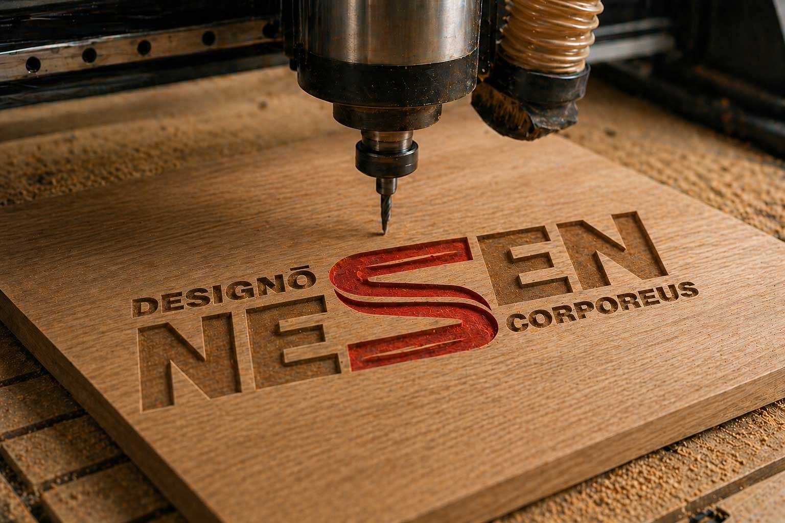 Grabado CNC sobre madera y placas