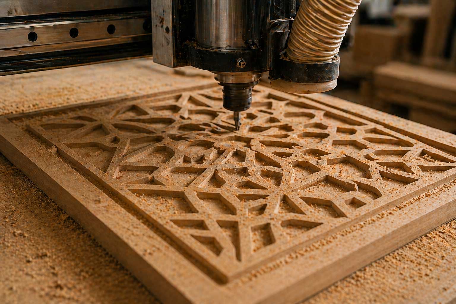 Paneles decorativos CNC para interiores