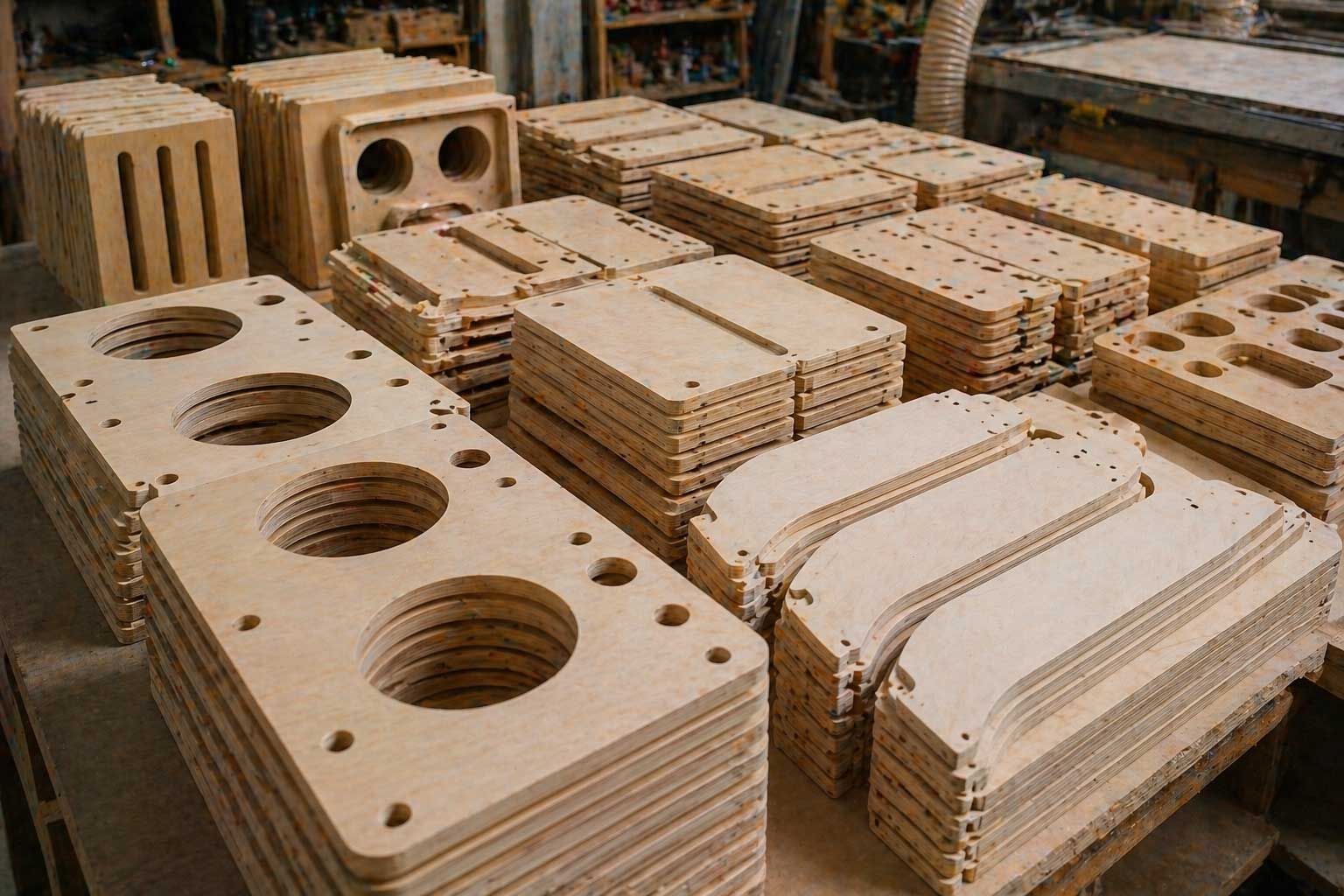 Producción en serie con CNC
